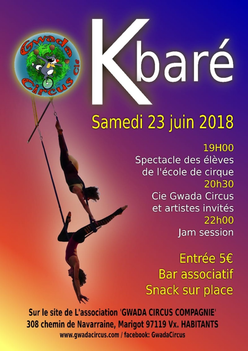 Affiche K baré 2018