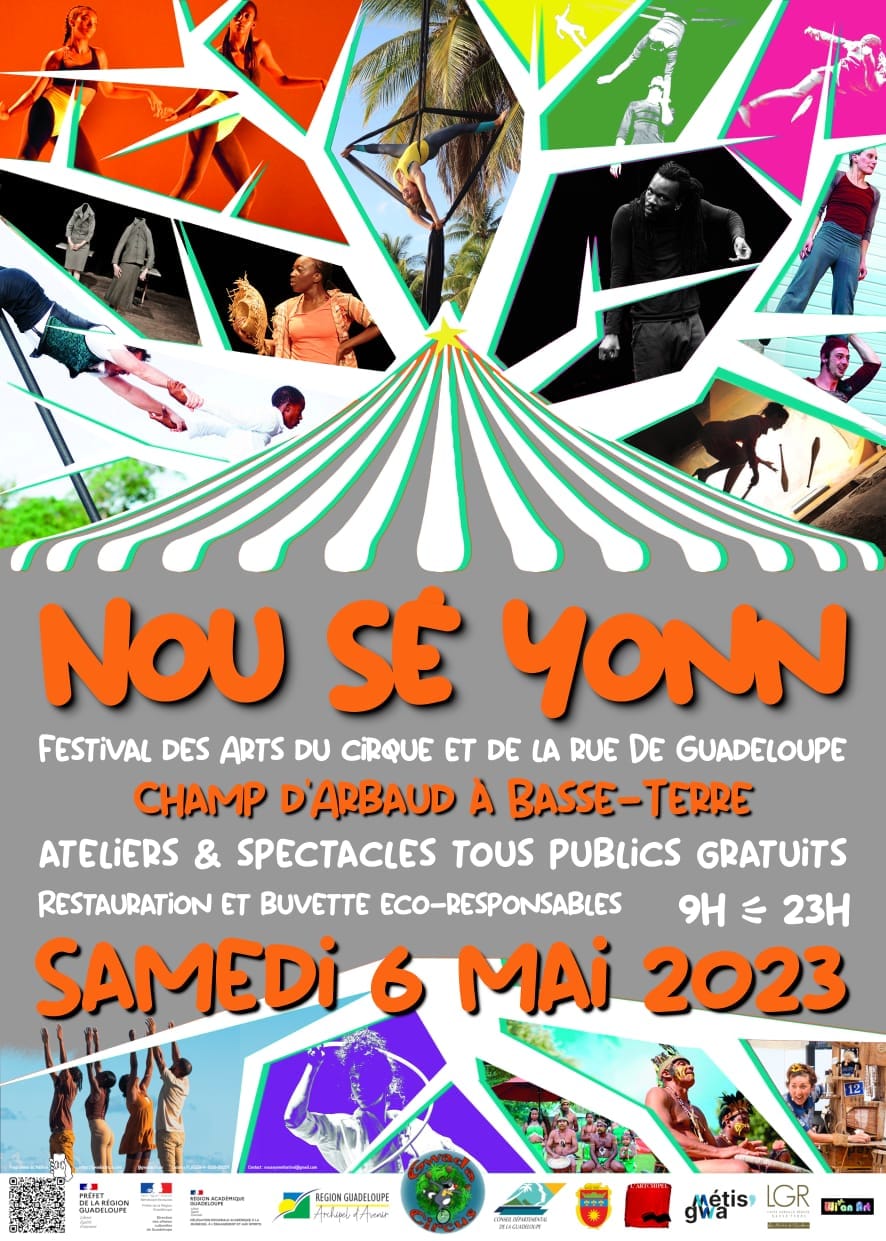 Affiche Festival Nou Sé Yonn 3ème Edition samedi 6 mai 2023